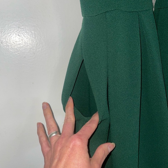 LuLaRoe Casual Dress with pockets. Size small. Green. - Picture 4 of 8